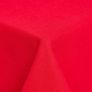 Plain Cotton Red Tablecloth