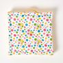 Cotton Multi Coloured Polka Dot Floor Cushion