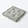 Cotton Grey Floor Cushion