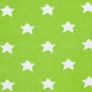 Cotton Stars Green Ready Made Eyelet Curtain Pair