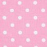 Pure Cotton Pink Polka Dots Fabric 150cm Wide