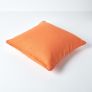 Cotton Plain Burnt Orange Cushion Cover 