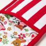 Red Owls Cotton Double Oven Glove