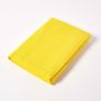 Plain Cotton Yellow Tablecloth