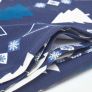 Blue Winterland 100% Cotton Christmas Tablecloth