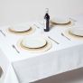 Natural & Cream Braided Jute Handwoven Round Placemats Set of 4