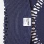 Navy Crochet Braided Rug