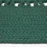 Green Crochet Braided Rug