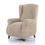 Luxury ‘Clare’ Winged Armchair Cover Multi-Stretch Slipcover Protector