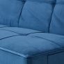 Bower Velvet Sofa Bed, Navy