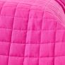 Cotton Quilted Reversible Bedspread Pink & Cerise