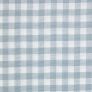 Pure Cotton Gingham Check Blue Fabric 150cm Wide