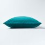 Teal Green Velvet Cushion Cover