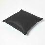 Black Herringbone Chevron Cushion Cover