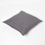 Dark Grey Herringbone Chevron Cushion Cover