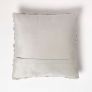 Grace Pleated Grey Velvet Cushion