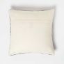 Karu Handwoven Geometric Grey Kilim Cushion 45 x 45 cm