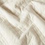 Diamond Quilted Cream Velvet Bed Throw