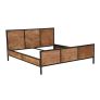 Reclaimed Wood Bed Frame Industrial Furniture Range