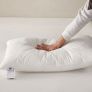 Premium Wool Pillow with Quilted Case, 19 x 29"