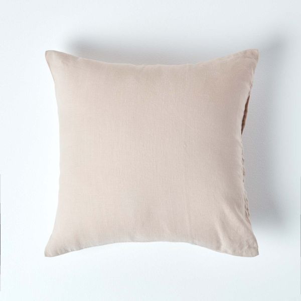 Natural European Size Linen Pillowcase