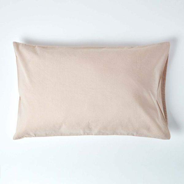 Natural Linen Housewife Pillowcase, Standard