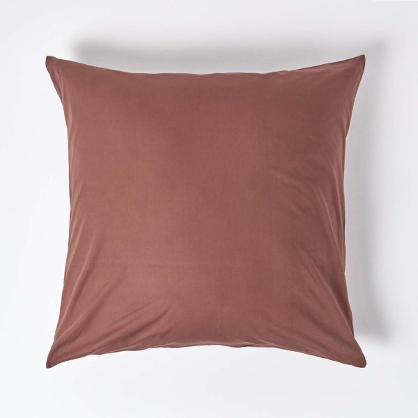 Chocolate European Size Egyptian Cotton Pillowcase 200 TC