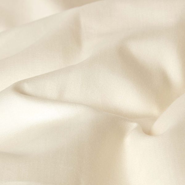 Cream Organic Cotton Duvet Cover Set 400 Thread count