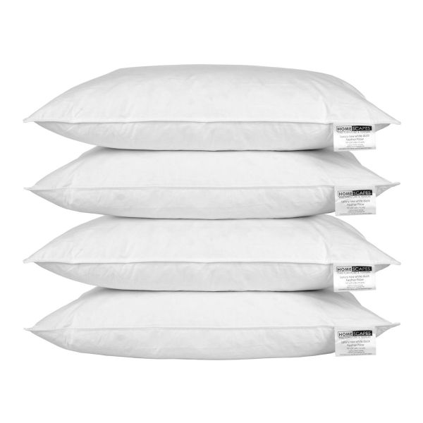 Duck Feather Pillow x 4