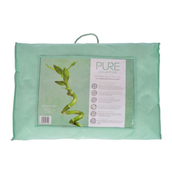 Luxury Organic Bamboo Pillow for Side Sleepers