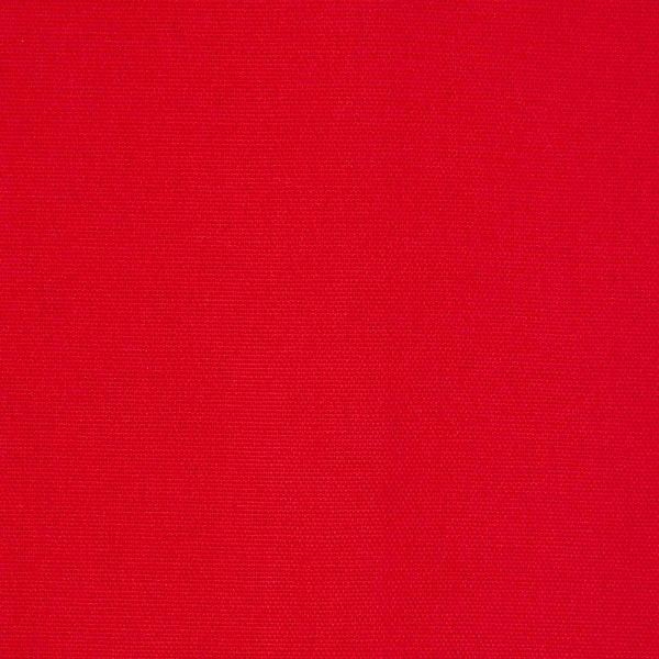 Pure Cotton Plain Red Fabric 150 cm Wide