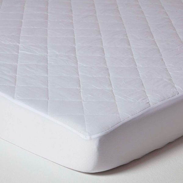 Quilted Mattress Protector, Single