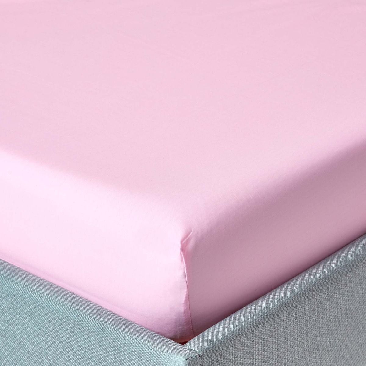 Fitted Sheet 46cm Extra Deep 200 TC 100% Cotton Single Double King 