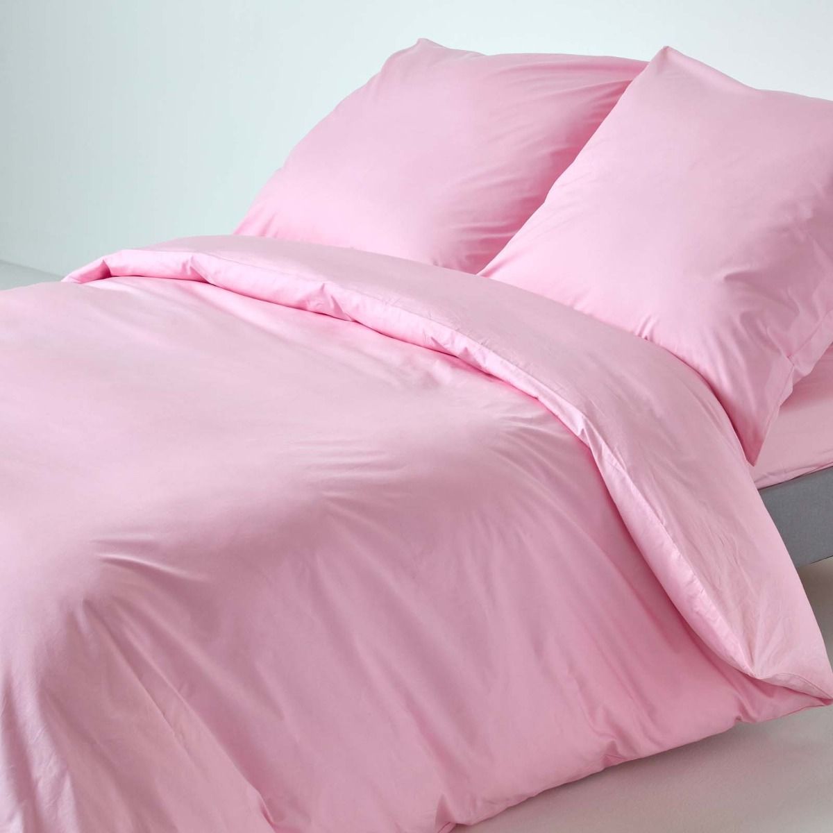 Pink Continental Egyptian Cotton Duvet, White And Pink Duvet Cover Sets