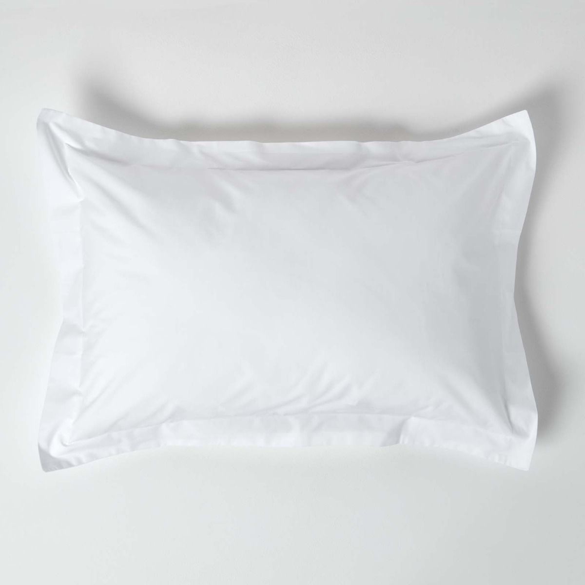 Hanfords Egyptian Cotton 200 Thread Count 2 Pack Oxford Pillow Cases White