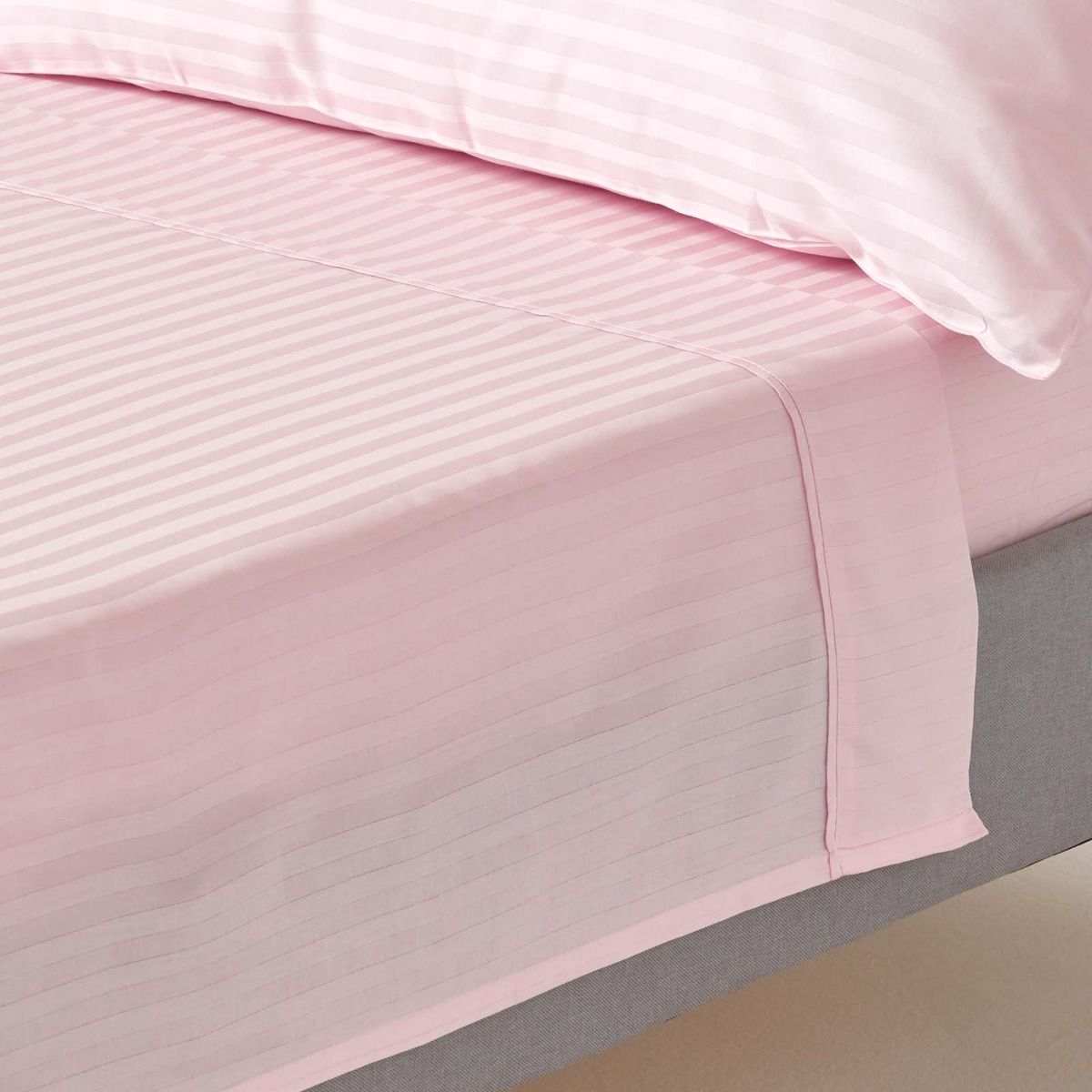 160x200 cm pink Today 201202 Cotton Fitted Sheet