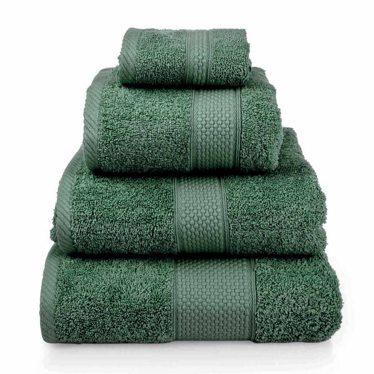 Turkish Cotton Towel, Dark Green