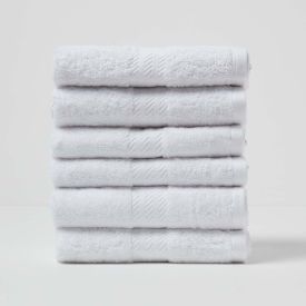 White 100% Combed Egyptian Cotton Towels 500 GSM