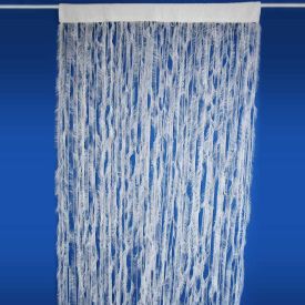 Polyester White Sparkle String Curtain