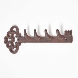 Ornate Vintage Key Cast Iron Wall Hook