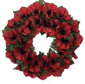 Remembrance Red Poppy Wreath