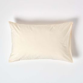 Cream Egyptian Cotton Housewife Pillow Case 200 TC