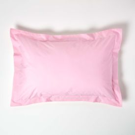 Pink Egyptian Cotton Oxford Pillow Case 200 TC