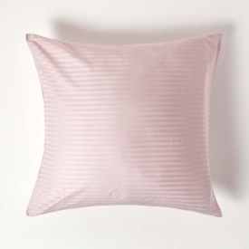 Dusky Pink Violet European Size Egyptian Cotton Pillowcase 330 TC