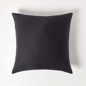 Black European Size Egyptian Cotton Pillowcase 330 TC