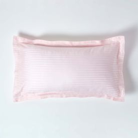 Pink Egyptian Cotton Ultrasoft King Size Oxford Pillowcase 330 TC
