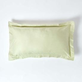 Sage Green Egyptian Cotton Ultrasoft Kingsize Oxford Pillowcase 330 TC