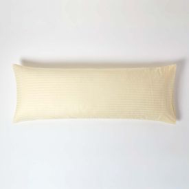 Pastel Yellow Egyptian Cotton Ultrasoft Body Pillowcase 330 TC