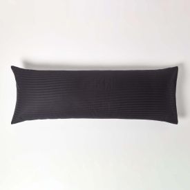 Black Egyptian Cotton Ultrasoft Body Pillowcase 330 TC