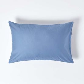 Air Force Blue Egyptian Cotton Housewife Pillowcase 1000 TC, Standard 